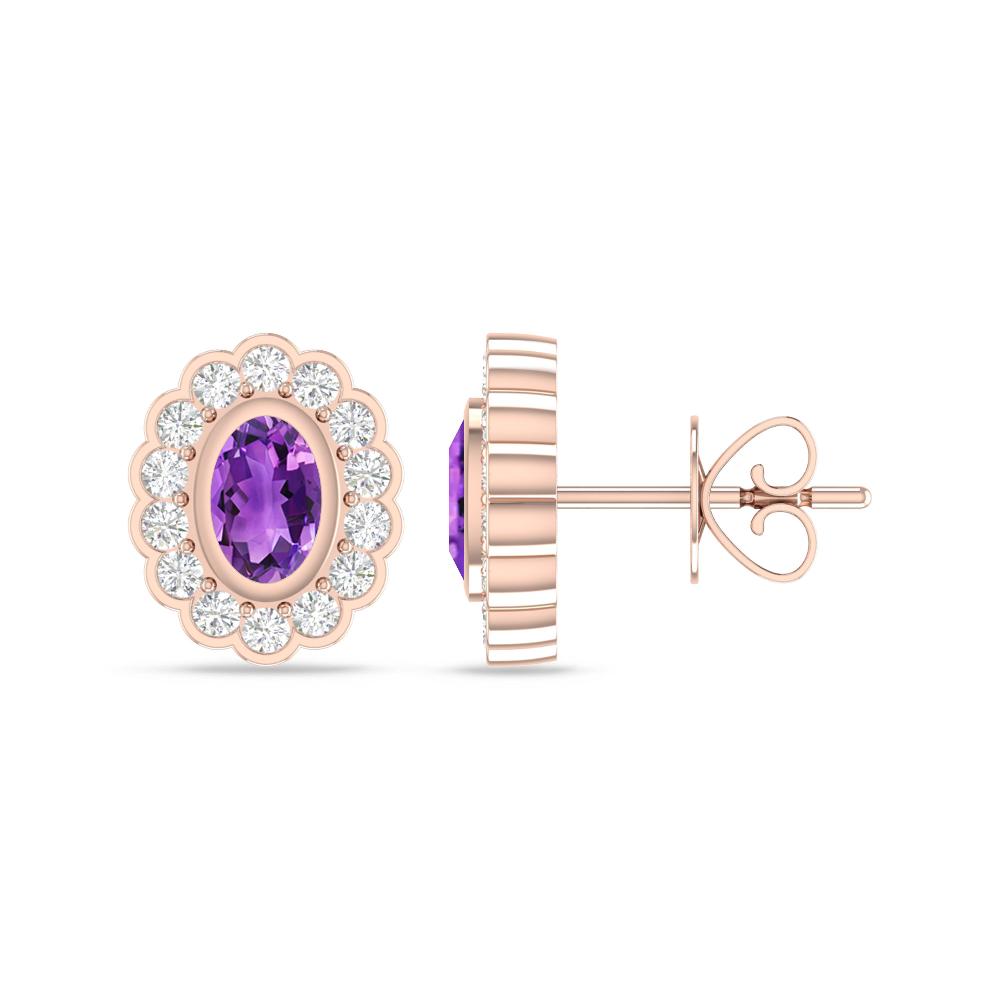 Rose Gold - Amethyst